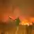 İspanya'nın Sierra de la Cuebra bölgesinde  Haziran 2022'de meydana gelen bir orman yangını.