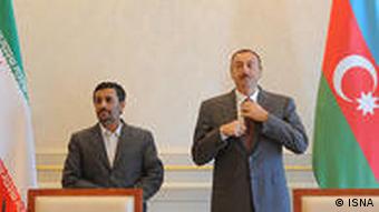 Ahmadinedschad und Alijew