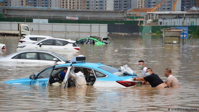 China | Überschwemmungen in Lanzhou, Gansu