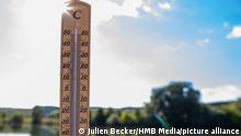 Volkach, Arivasee, 12.07.2022, Hitzewelle 2022 Bild: Temperaturen bis zu 40 grad sollen erreicht werden