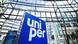 Логотип Uniper перед штаб-квартирой концерна в Дюссельдорфе Логотип Uniper перед штаб-квартирой концерна в Дюссельдорфе