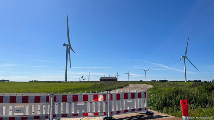 Gas Produktion in Groningen, Niederlande