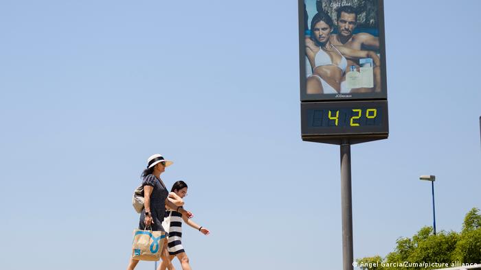 Hitzwelle in Spanien