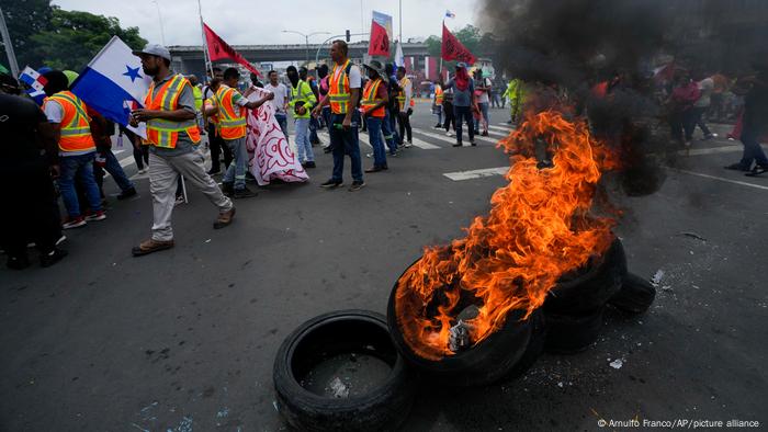 Protesta en Panamá