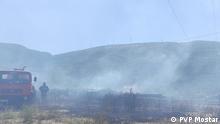 Juli 2022 Bosnien-Herzegowina | Hitzewelle und Brände
Feuerwehrleute löschen den Brand in einem Dorf Nähe Mostar in Bosnien-Herzegowina.
