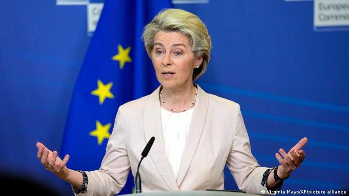 Ursula von der Leyen, presidenta de la Comisión Europea (imagen de archivo)