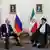 Iran Präsident Ebrahim Raisi trifft den russischen Präsident Wladimir Putin in Teheran 