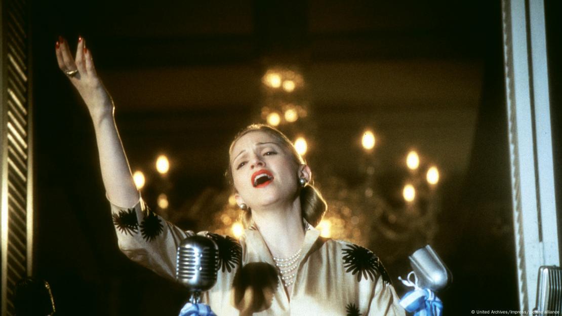 Madonna interpreta Eva Perón no filme 