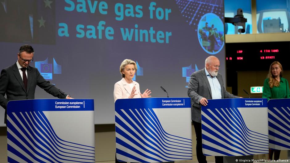 La UE presenta plan para frenar la crisis del gas