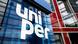 The logo of energy supplier Uniper The logo of energy supplier Uniper