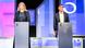 Penny Mordaunt and Rishi Sunak take part in a leadership TV debate on July 15, 2022 Penny Mordaunt and Rishi Sunak take part in a leadership TV debate on July 15, 2022
