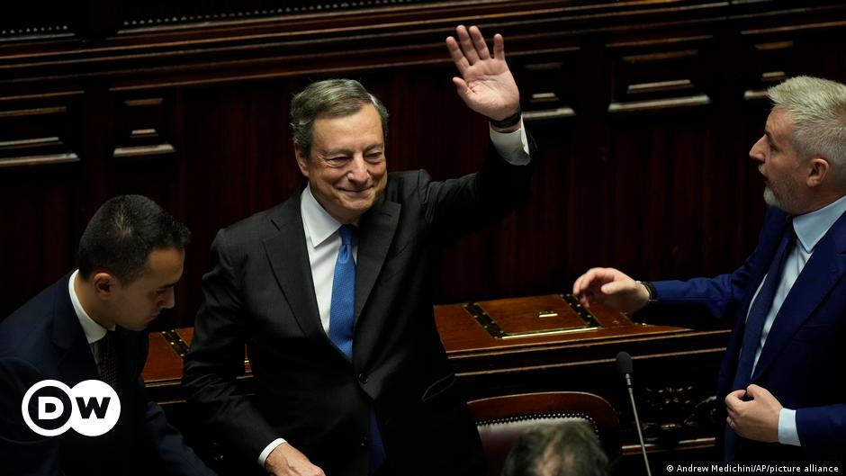Italiens Ministerpräsident Draghi erwirkt seinen Rücktritt