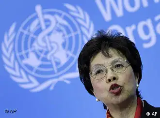 The General Director of the World Health Organization (WHO), Margaret Chan, introduces the world health report in Berlin, Germany, Monday, Nov. 22, 2010. Health care systems worldwide are wasting up to 40 percent of their funds, but more money is needed to boost their capabilities, according to the new report from the World Health Organization. (AP Photo/Michael Sohn)