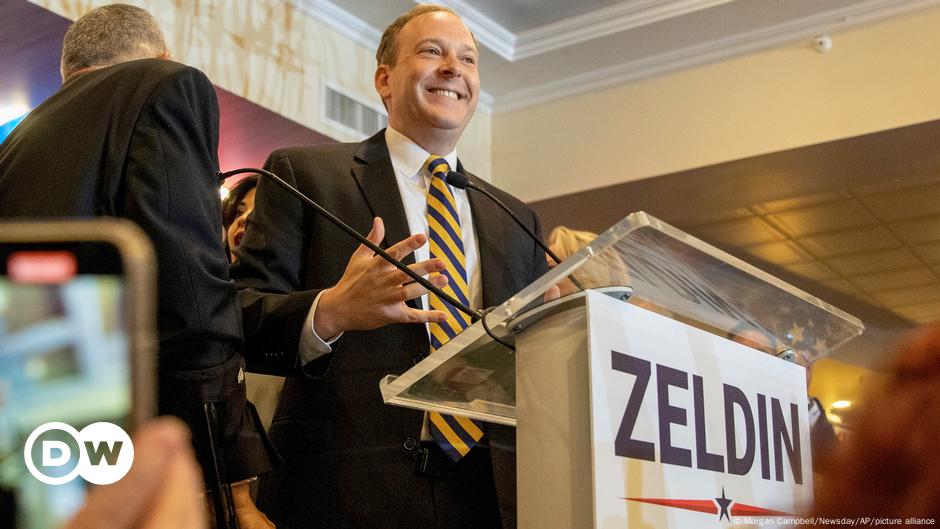 US Congressman Lee Zeldin attacked during speech: reports | News | DW