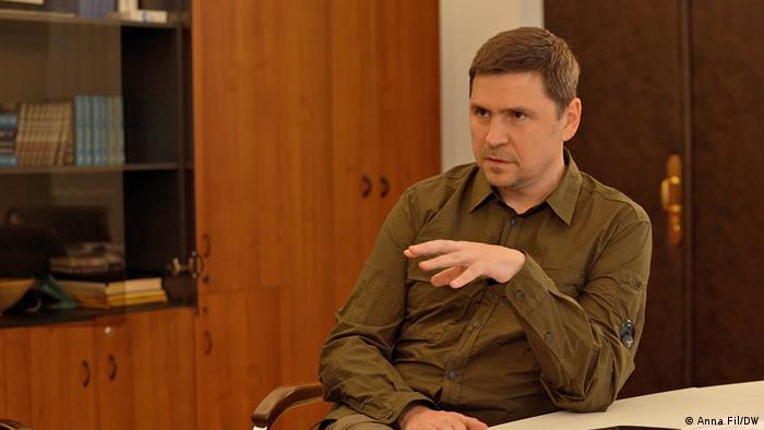 Mykhailo Podolyak, adviser to Ukrainian President Volodymyr Zelenskyy