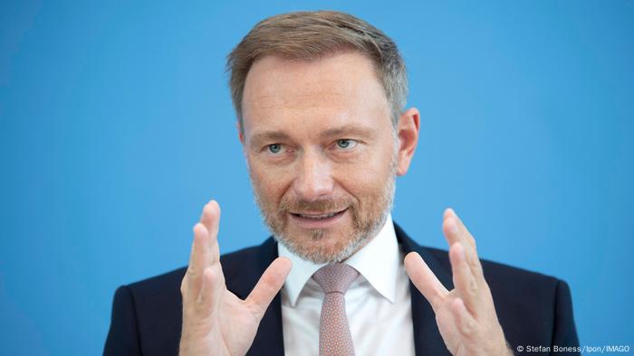 Ministri gjerman i financave Christian Lindner, i partisë liberale, FDP 