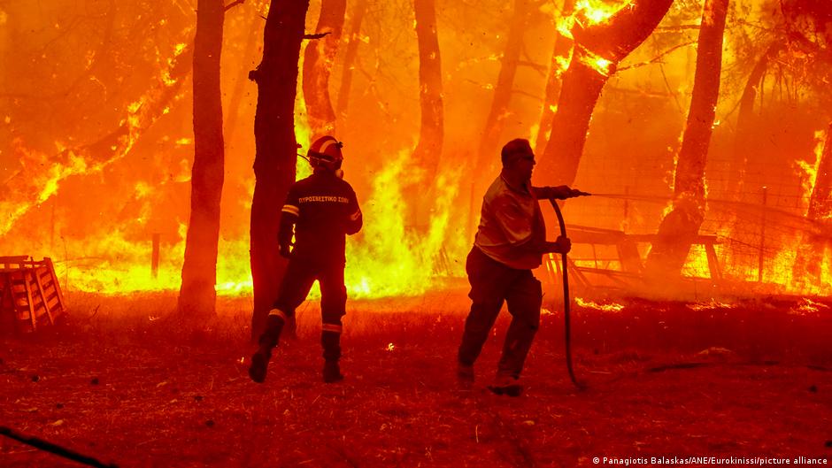 Greece wildfires: Popular Lesbos beach resort evacuated | News | DW - Vimarsana News