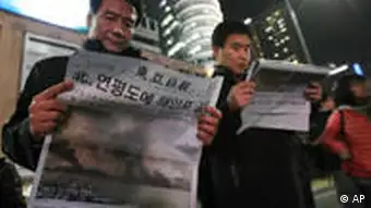 Südkorea Insel Yeonpyeong Konflikt mit Nordkorea