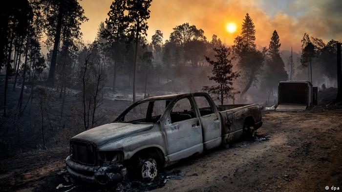 USA Kalifornien | Waldbrände | Oak Fire 