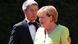 Merkel and her husband Joachim Sauer on July 25, 2022. Merkel and her husband Joachim Sauer on July 25, 2022.
