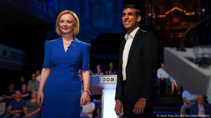 A do ta pasojë ai? Liz Truss dhe Rishi Sunak, 25.07.2022