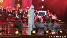 23 Juli 2022 Titel: Konzert des saudischen Singer Mohamad Abdo in Pariser Oper Garnier Ort: Paris Fotograf: Rim Najmi Rechte: dw Mohamad Abdo, Opera, Saudi-Arabien, arabische Musik, 