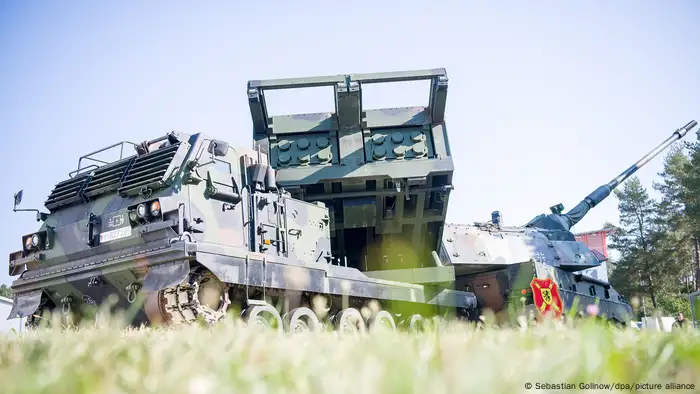 Deutschland hat Ukraine Mehrfachraketenwerfer geliefert