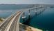 A bird's-eye view of the Peljesac Bridge A bird's-eye view of the Peljesac Bridge