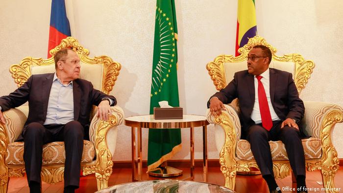 Äthiopien | Russlands Außenminister Sergei Lawrow in Addis Ababa