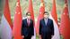Presiden Joko Widodo bertemu dengan Presiden Cina Xi Jinping, Selasa (27/07) Presiden Joko Widodo bertemu dengan Presiden Cina Xi Jinping, Selasa (27/07)