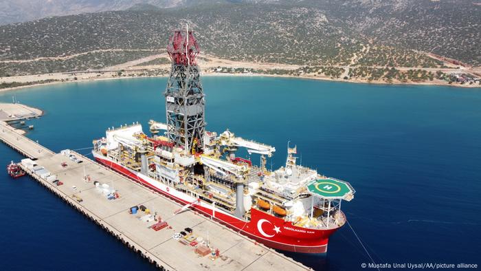 Turkish drilling ship