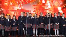 19.01.2019
(190127) -- SOFIA, Jan. 27, 2019 (Xinhua) -- Bulgarian children sing in a gala show titled Let s Share the Chinese New Year Together in Sofia, Bulgaria, Jan. 26, 2019. Some 500 Bulgarians and Chinese attended the gala show to celebrate the upcoming Spring Festival. The event, jointly organized by the China Cultural Center, Confucius Institute in Sofia, and city government departments of Ningbo and Quanzhou, was also dedicated to the 70th anniversary of the establishment of diplomatic relations between the People s Republic of China and Bulgaria. (Xinhua/Zhan Xiaoyi) BULGARIA-SOFIA-GALA SHOW-CHINESE SPRING FESTIVAL PUBLICATIONxNOTxINxCHN 