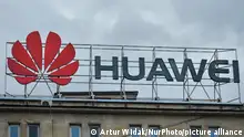 30.09.2020
Logo of Huawei, a Chinese multinational technology, seen in Sofia city center. On Wednesday, September 30, 2020, in Sofia, Bulgaria. (Photo by Artur Widak/NurPhoto)