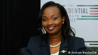 Ruth Mucheru Mutua at the Agano Party offices