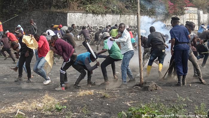 Demokratische Republik Kongo | Sake, bei Goma | Proteste gegen UN