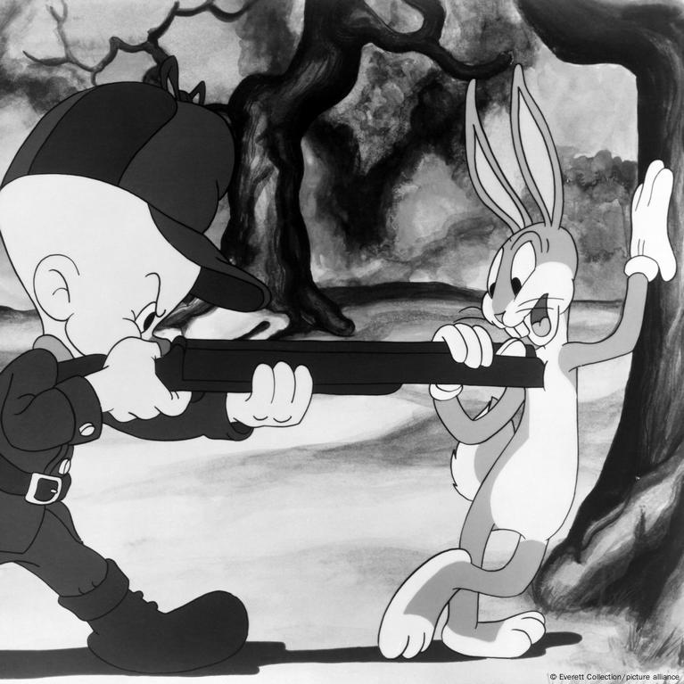 personajes de dibujos animados bugs bunny