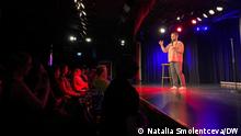 Standup-Komiker Denis Chuzhoi in Berlin, 26.07.2022
Autor: Natalia Smolentceva, DW