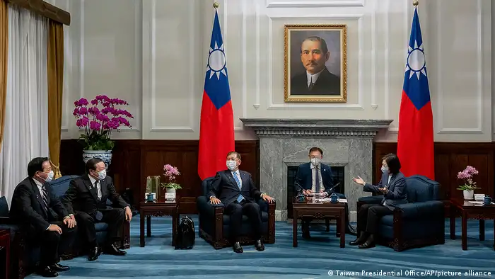 Taiwan Taipeh | Besuch von japanischer Delegation bei Präsidentin Tsai Ing-wen