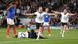 Alexandra Popp (Allemagne) célèbre son but contre la France en demi-finale de l'Euro 2022. Alexandra Popp (Allemagne) célèbre son but contre la France en demi-finale de l'Euro 2022.