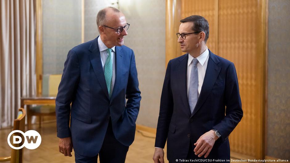 Merz’s visit to Warsaw: praise and discord |  Germany – current German policy.  DW News in Polish |  DW