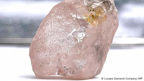 Mina de diamantes em botswana