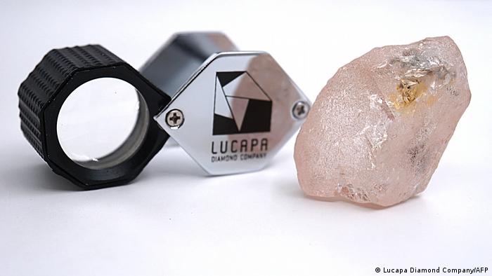 Lulo Rose Diamant in Angola entdeckt
