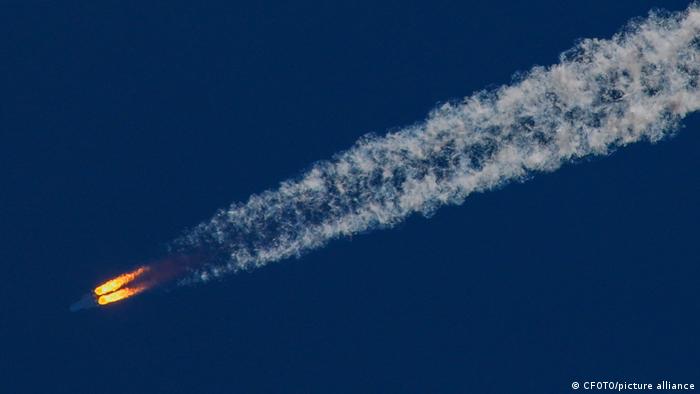 Un cohete Larga Marcha-5B