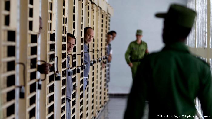 Foto simbólica de prisioneros en Cuba en una imagen de archivo.