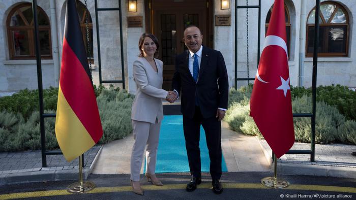 Annalena Baerbock dhe Mevlut Cavusoglu