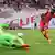 Sadio Mane shoots past Peter Gulacsi to score in the Super Cup