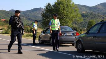 Kosovo Zupce Straßenblockade