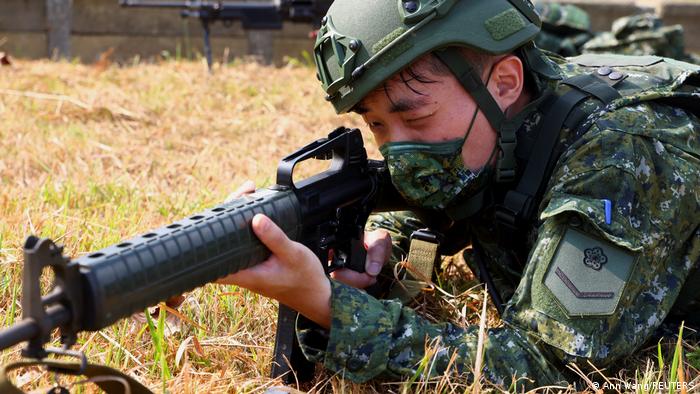 Taiwan realizou um exercício militar no final de julho, demonstrando algumas de suas estratégias defensivas