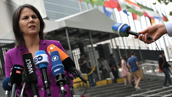 UNO | Atomwaffensperrvertrag-Gipfel | Außenministerin Annalena Baerbock 