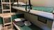 Bunk beds in a sleeper carriage on a night train Bunk beds in a sleeper carriage on a night train